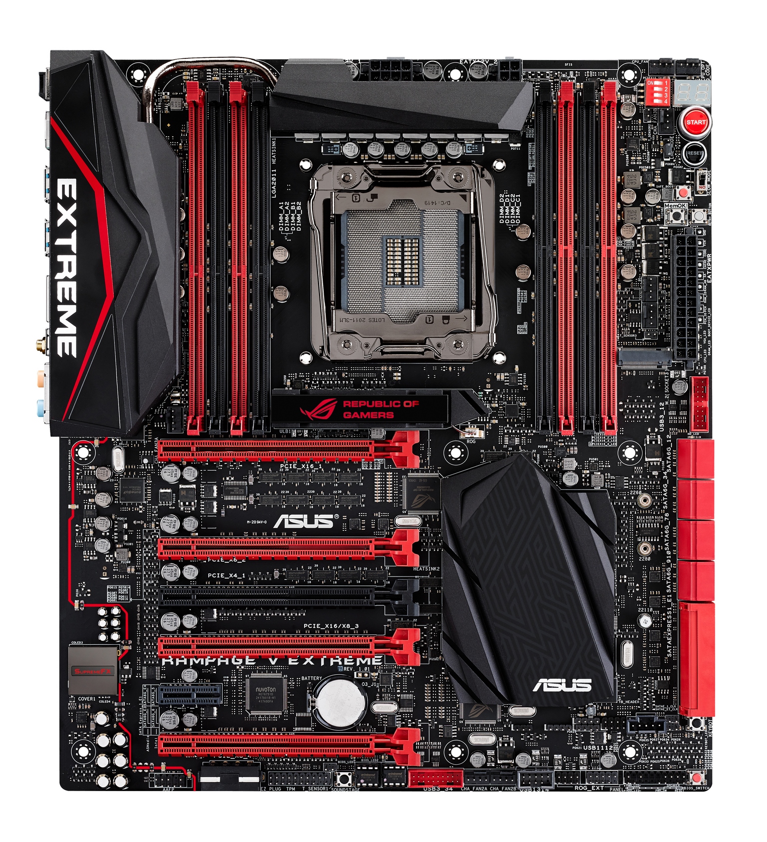 The ASUS X99 Rampage V Extreme ROG Review